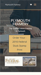 Mobile Screenshot of plymouthframery.com